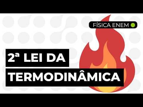 Thumbnail da aula: 2ª LEI DA TERMODINÂMICA: fluxo de calor e máquinas térmicas | Física Enem | Flaverson Batista