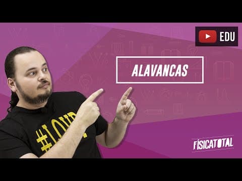Thumbnail da aula: Alavancas | interfixa interpotente interresistente | equilíbrio | Física em Questões 069