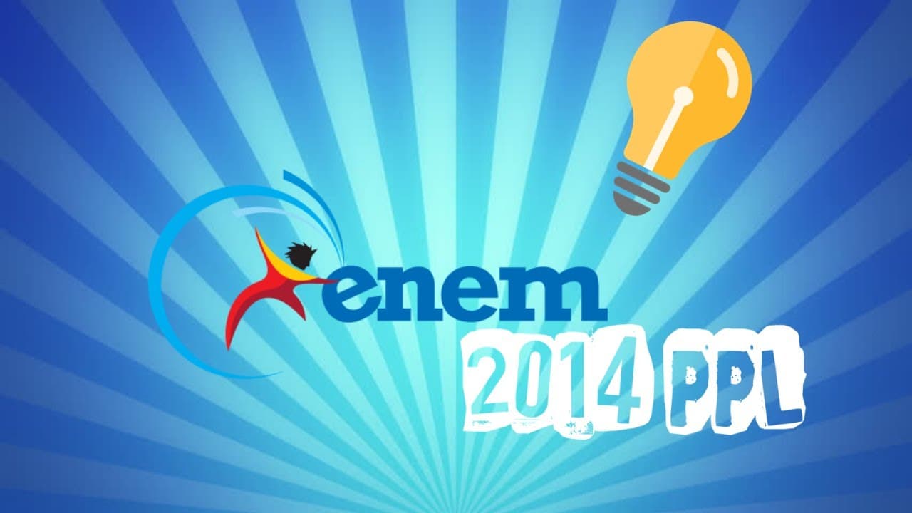 Thumbnail: RESPONDENDO QUESTÕES DE FILOSOFIA DO ENEM 2014 PPL