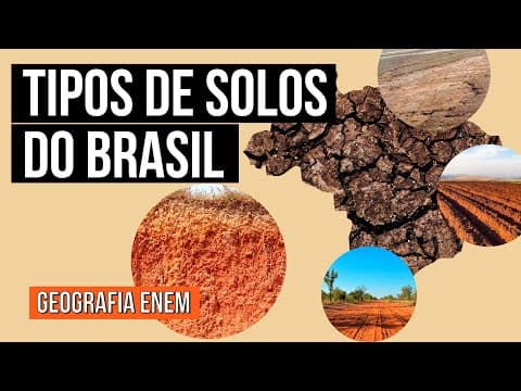 Thumbnail da aula: TIPOS DE SOLOS DO BRASIL: composição e características | Geografia para o Enem | Raphael Carrieri