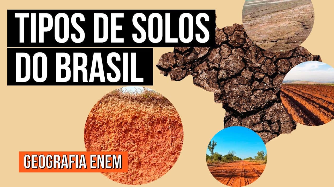 Thumbnail: TIPOS DE SOLOS DO BRASIL: composição e características | Geografia para o Enem | Raphael Carrieri