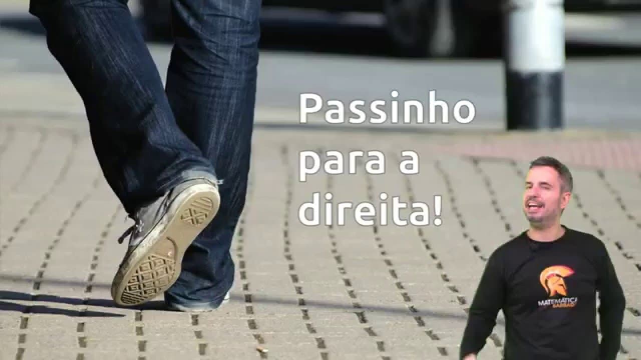 Thumbnail: Passinho para a direita (como traçar gráficos de retas muito rápido)