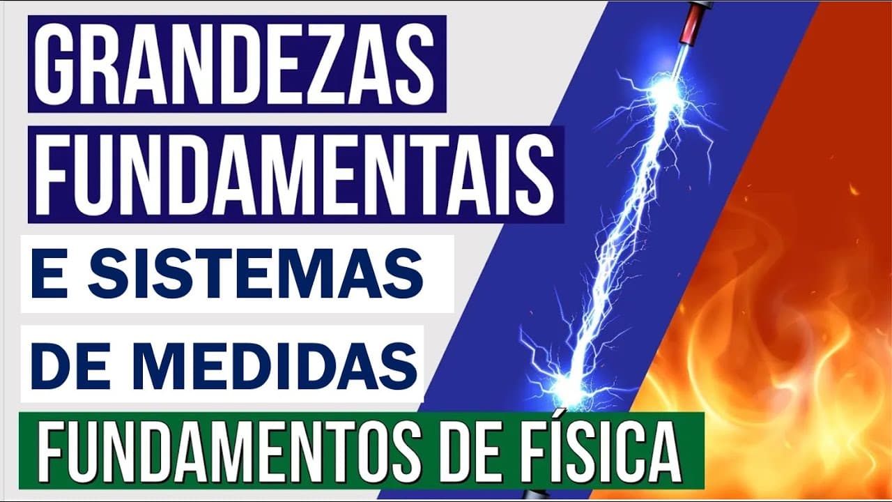 Thumbnail: GRANDEZAS FUNDAMENTAIS, DERIVADAS E SI | Fundamentos de Física | Recomposição de Aprendizagem