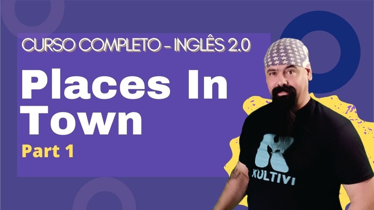 Thumbnail: Places in Town - Part 1 (Lugares na Cidade) | Inglês 2.0