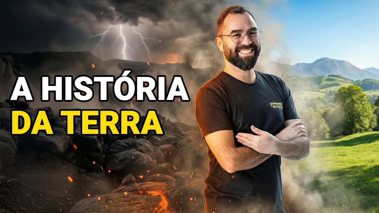 Thumbnail: Eras Geológicas - Aula 05 - Módulo 0: Origem da Vida - Prof. Guilherme