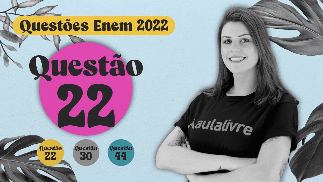 Thumbnail: ENEM 2022 I Arte Comtemporanea I Questão 22