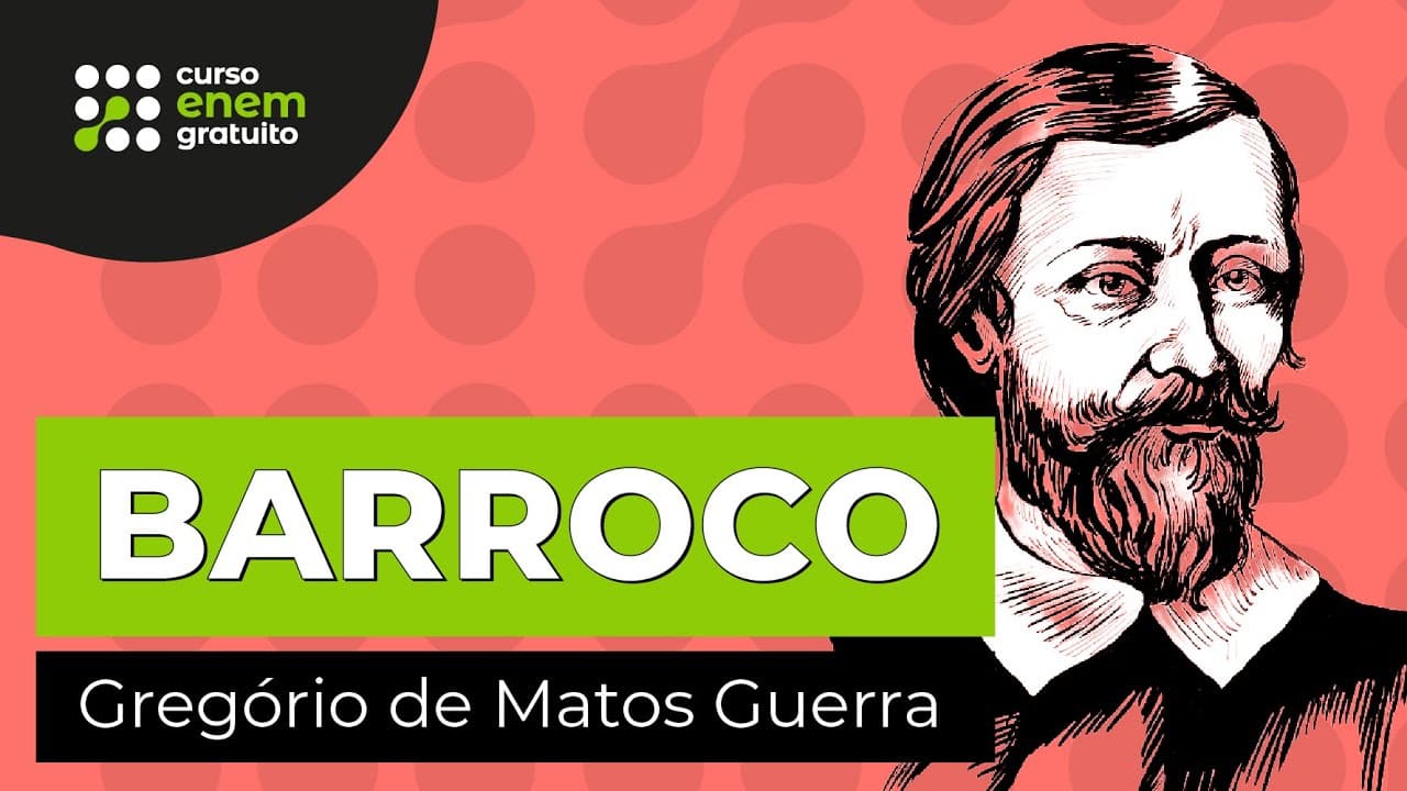 Thumbnail: BARROCO: Gregório de Matos Guerra | Literatura para o Enem | Camila Brambilla