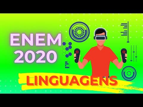 Thumbnail da aula: ENEM 2020 - Atualmente os jovens estão imersos numa sociedade permeada pela tecnologia