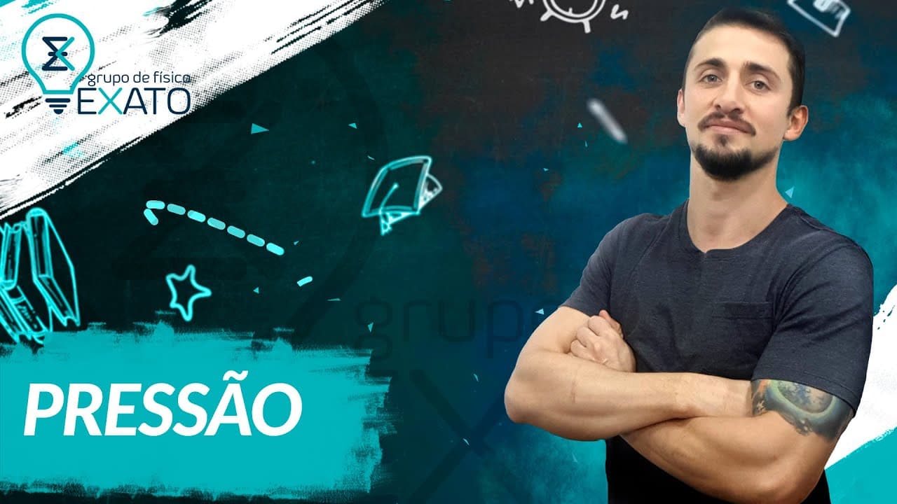 Thumbnail: RESOLVIDA - (UFSC - 2008) Uma pessoa comprime um lápis entre os seus dedos, da maneira indicada n...