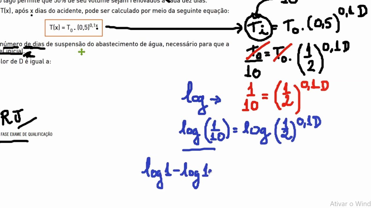 Thumbnail: UERJ 2013 - Função Log - To - DIFÍCIL D+