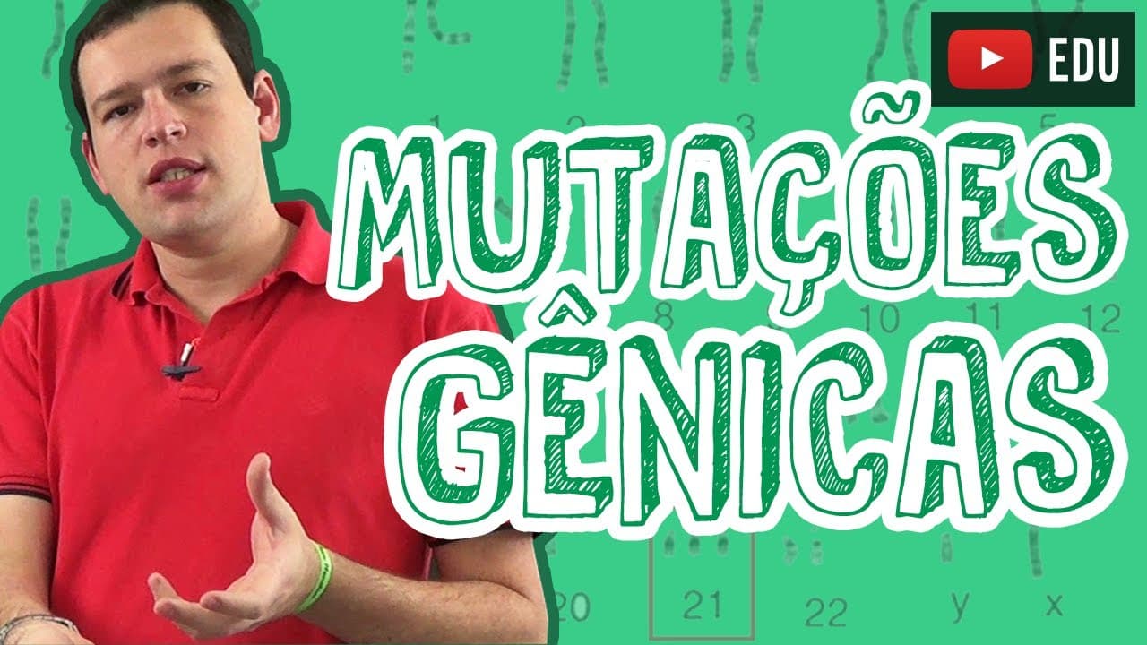 Thumbnail: Aula Biologia - Mutações Gênicas - Origens e Consequências para o Enem e Vestibulares - STOODI