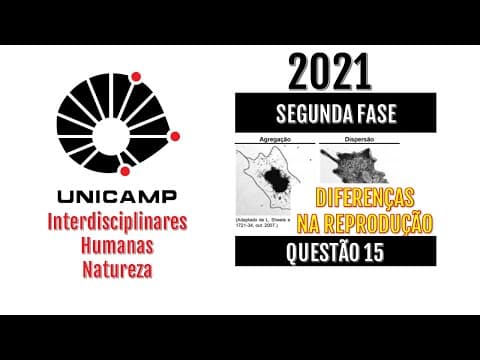 Thumbnail da aula: 2ª FASE (UNICAMP 2021) A capacidade de mudança de cor existe em algumas espécies de peixes
