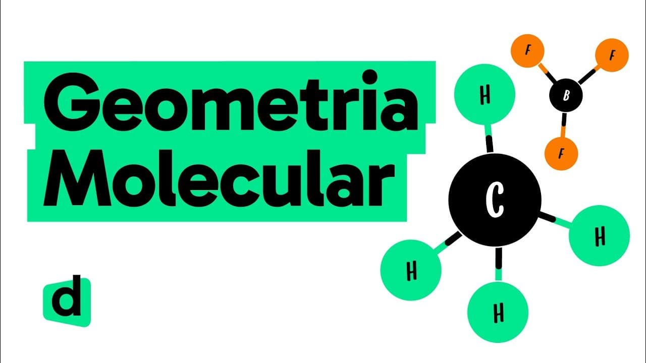 Thumbnail: GEOMETRIA MOLECULAR | QUER QUE DESENHE | MAPA MENTAL | DESCOMPLICA