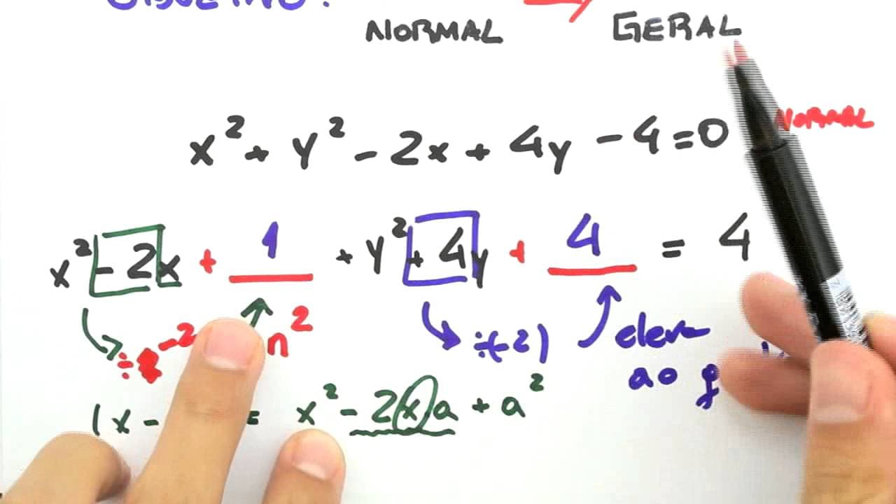 Thumbnail: Me Salva! GA39 - Geometria Analítica: Método de completar quadrados