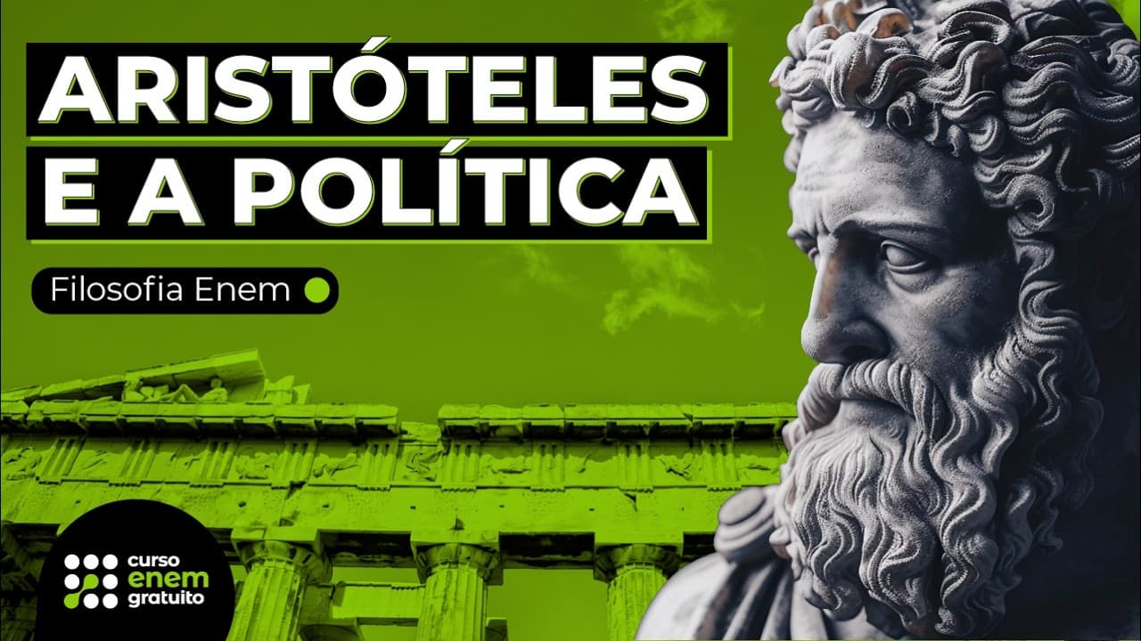 Thumbnail: ARISTÓTELES E A POLÍTICA: cidadão, democracia e bem comum | Filosofia Enem | Ernani Silva