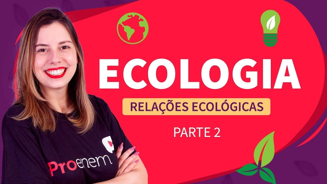 Thumbnail: ECOLOGIA: relações ecológicas - parte 2 | ProEnem