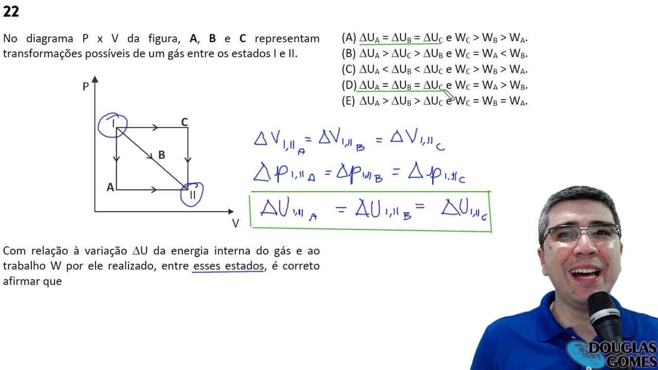 Thumbnail: Correção Fuvest 2019 Física Prova V Q22