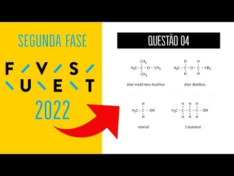 Thumbnail da aula: FUVEST 2022 | SEGUNDA FASE | QUESTÃO 04