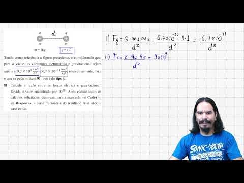 Thumbnail da aula: 🔵 O SEGREDO ENTRE A LEI DE COULOMB E LEI DA GRAVITAÇÃO UNIVERSAL⚡🔄🌍 | Questão do PAS UnB Resolvida!