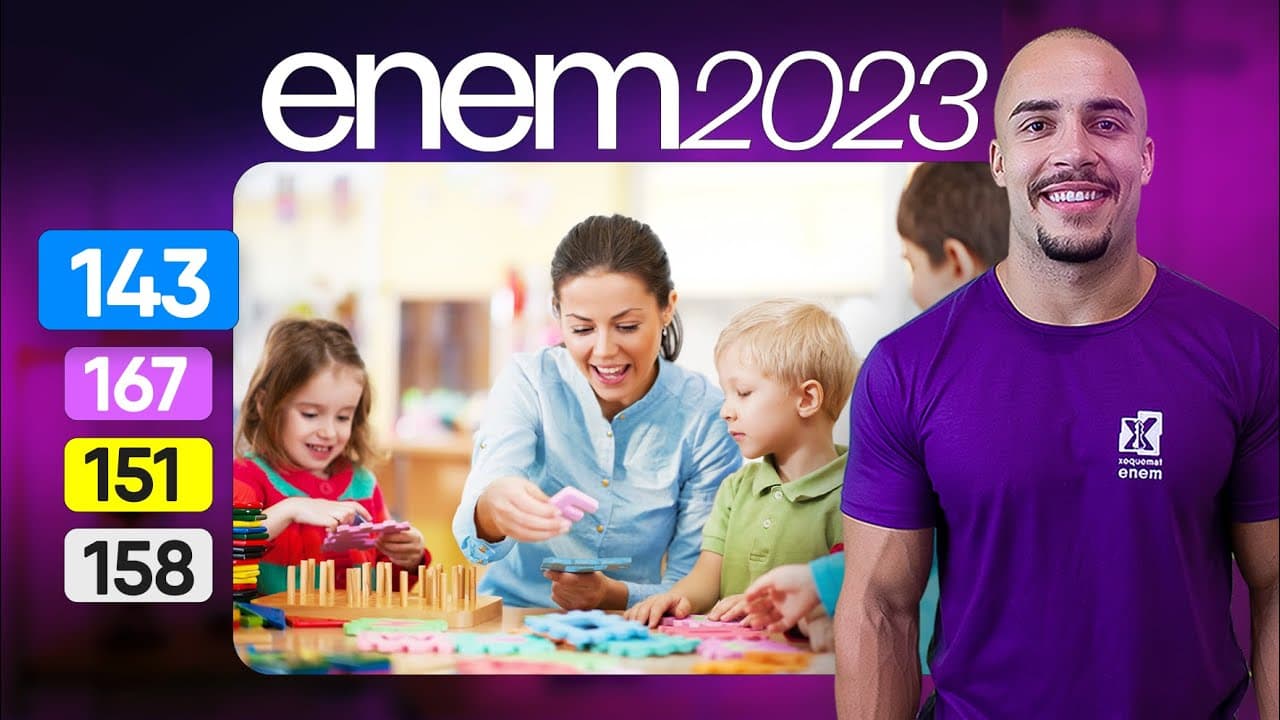 Thumbnail: Questão 143 - Caderno Azul | Porcentagem | MATEMÁTICA ENEM 2023