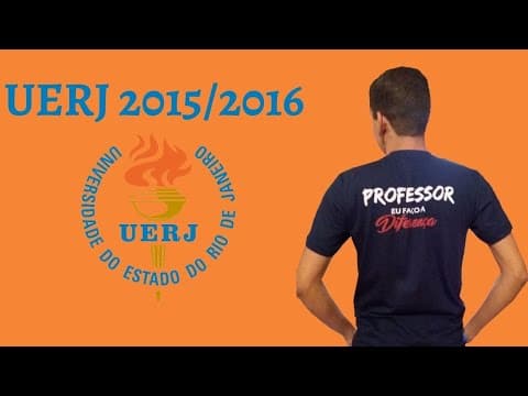 Thumbnail da aula: UERJ 2015/2016 Resolução
