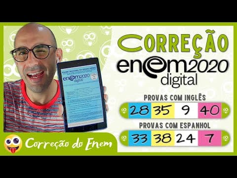 Thumbnail da aula: [CORREÇÃO DO ENEM] Questão 28 - Enem 2020 digital - Prova azul (Inglês) ▷ Atomic Tom