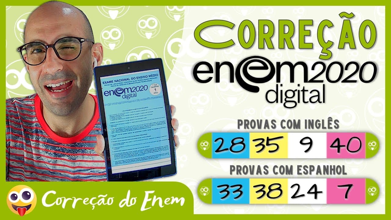 Thumbnail: [CORREÇÃO DO ENEM] Questão 28 - Enem 2020 digital - Prova azul (Inglês) ▷ Atomic Tom