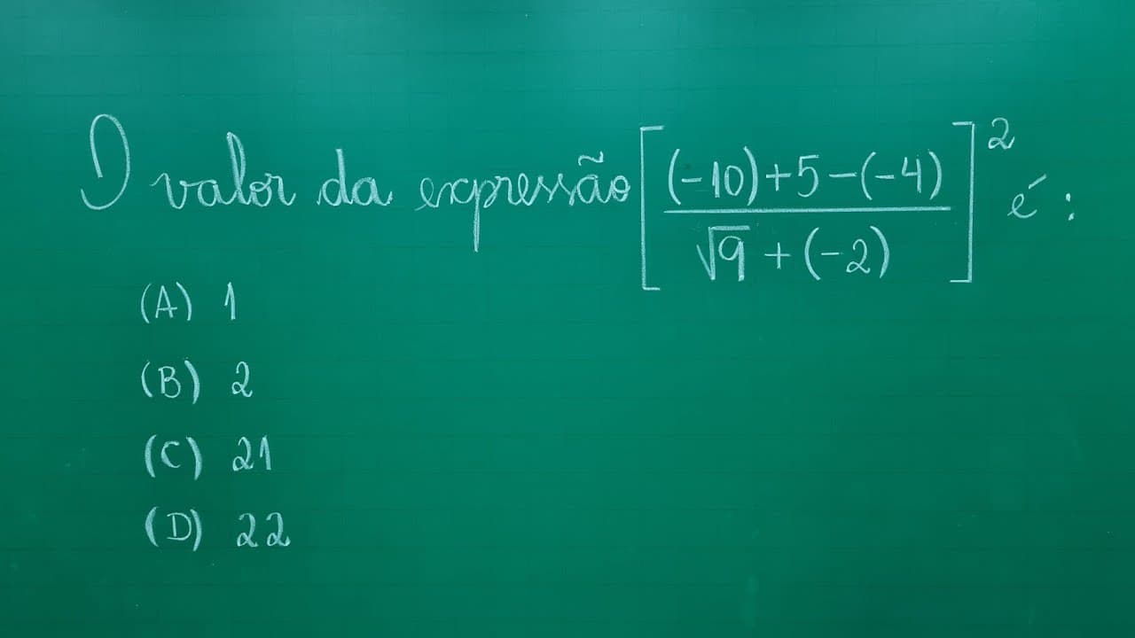 Thumbnail: EXPRESSÃO NUMÉRICA - QUAL É A RESPOSTA CERTA? @professoraangelamatematica