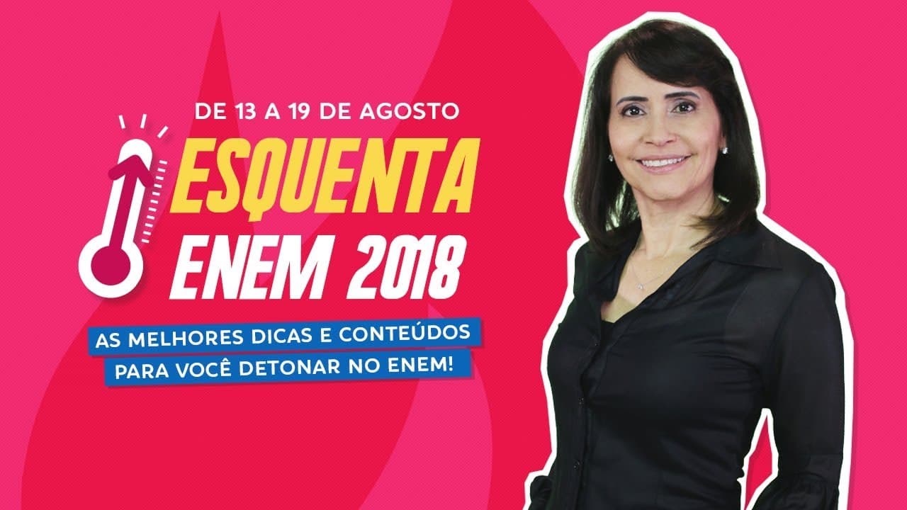 Thumbnail: Esquenta ENEM 2018 - Planejamento e disciplina contra a procrastinação