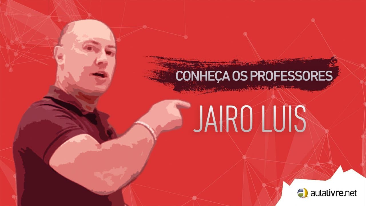 Thumbnail: Conheça os Professores #07 - Jairo Luis - Matemática - Funções Exponenciais