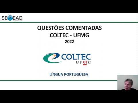 Thumbnail da aula: PORTUGUÊS   COLTEC   2022   QUESTÃO 01