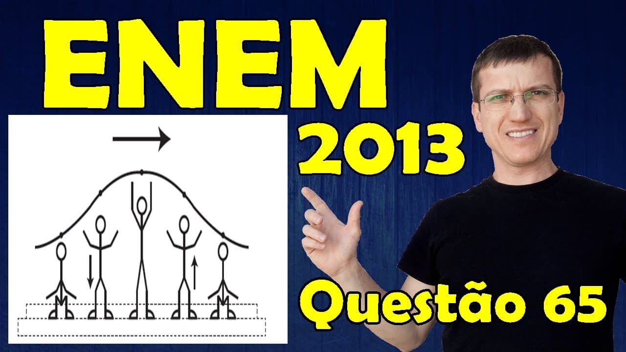 Thumbnail: ENEM 2013 - Questão 65 resolvida (Caderno Azul) - Física - Ondulatória - Prof. Marcelo Boaro