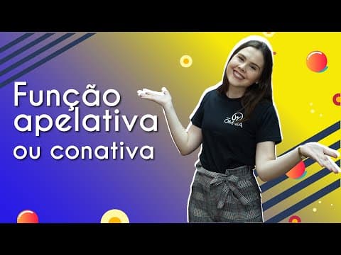 Thumbnail da aula: Função apelativa ou conativa - Brasil Escola