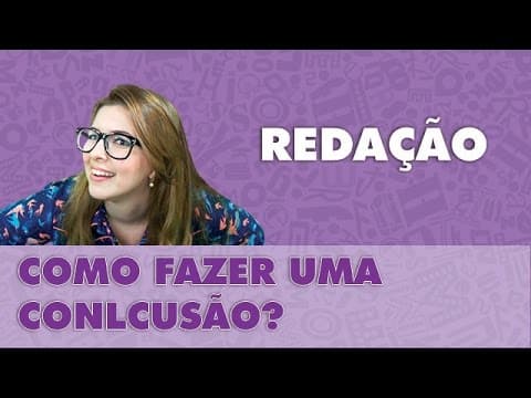 Thumbnail da aula: Prof. Pamba: Como fazer uma conclusão? Redação #7