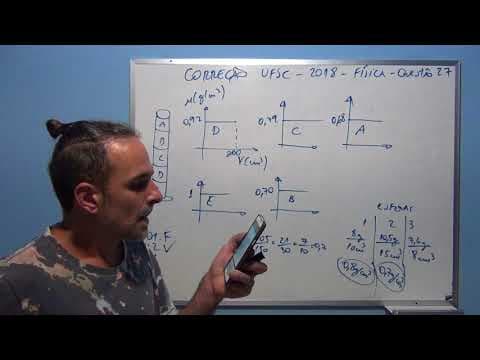 Thumbnail da aula: Correção UFSC 2018 Física Questão 27