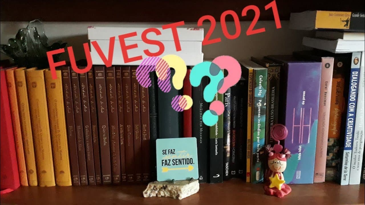 Thumbnail: FUVEST 2021 | LEITURAS OBRIGATÓRIAS