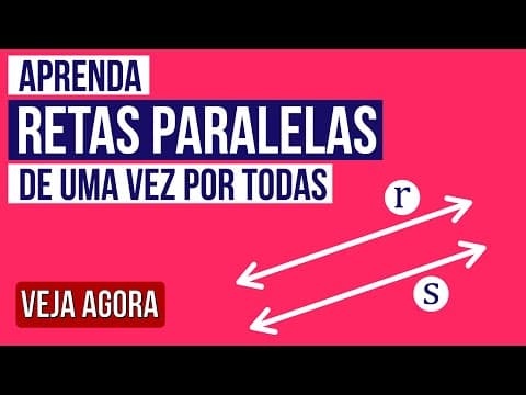 Thumbnail da aula: APRENDA RETAS PARALELAS DE UMA VEZ POR TODAS. Matemática Enem com o prof. Lucas Borguezan