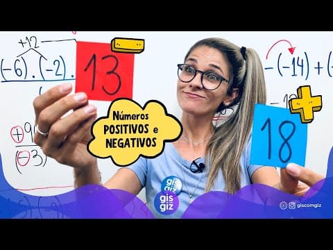 Thumbnail da aula: OPERAÇÕES COM NÚMEROS INTEIROS | NÚMEROS NEGATIVOS |