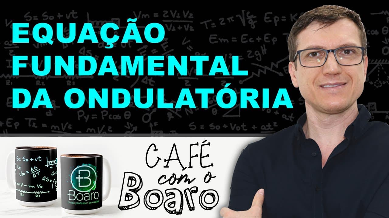 Thumbnail: EQUAÇÃO FUNDAMENTAL DA ONDULATÓRIA - Ondulatória - EXERCÍCIOS para REVISÃO de FÍSICA - EXC028