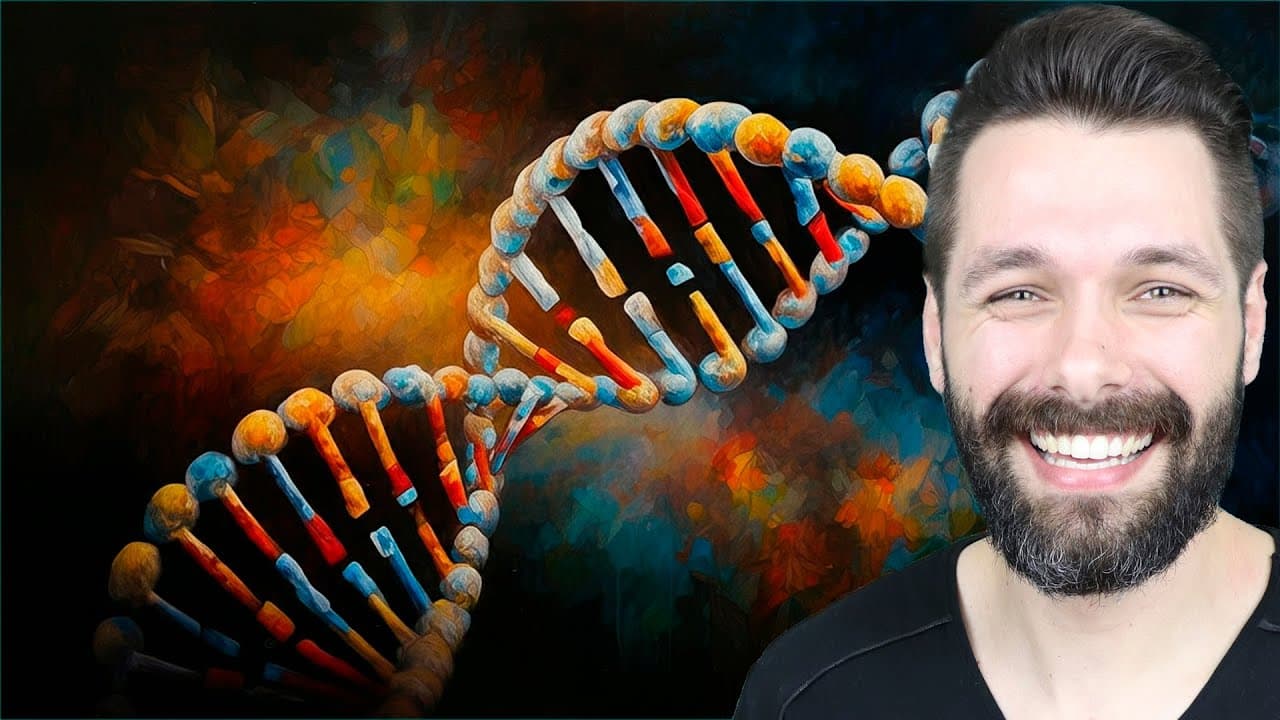 Thumbnail: O QUE É O DNA? | Professor Samuel Cunha
