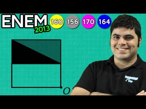 Thumbnail da aula: ENEM 2013 Matemática #29 - Simetria em Relação a um Ponto