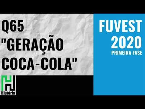 Thumbnail da aula: FUVEST 2020 Q65 "Geração Coca-Cola" (corte da resolução / gabarito comentado)