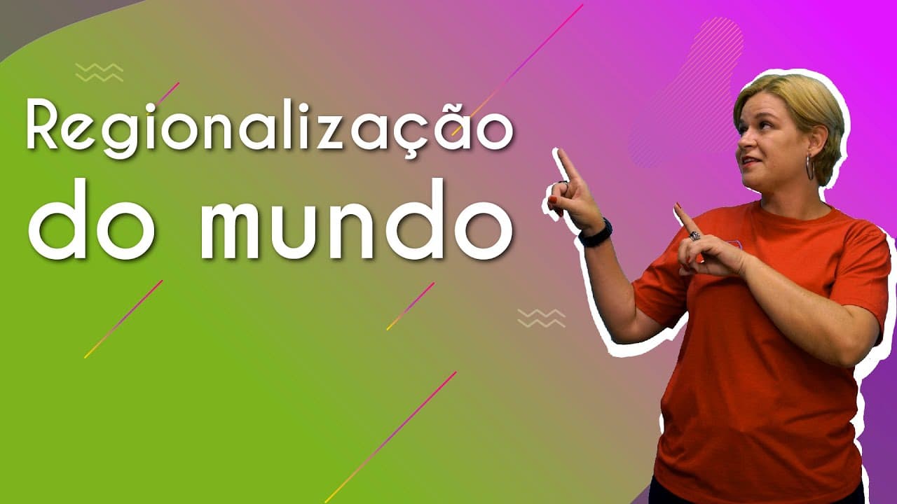 Thumbnail: Regionalização do mundo - Brasil Escola