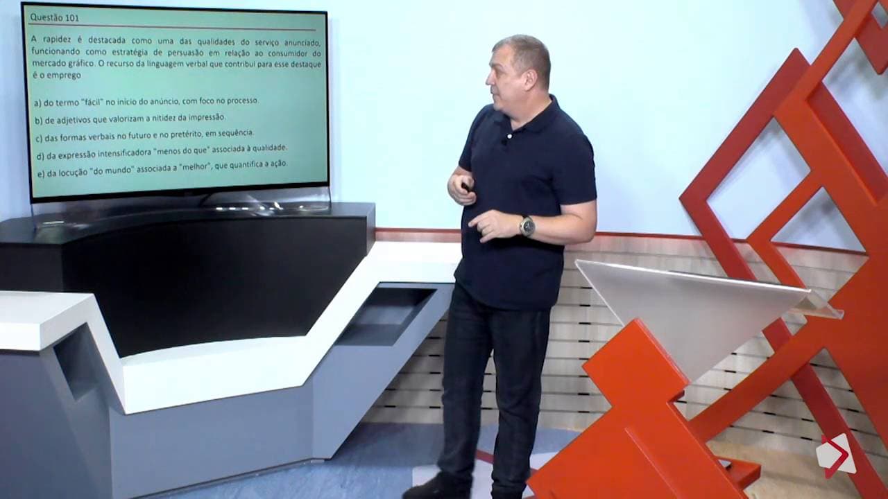 Thumbnail: ENEM 2015 - Questão 101 - Linguagens, Códigos e Suas Tecnologias (ref. prova amarela)