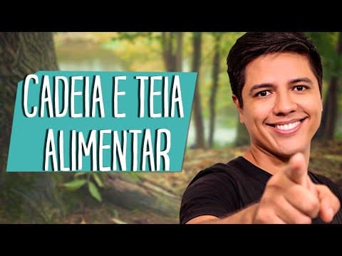 Thumbnail da aula: CADEIA E TEIA ALIMENTAR - Ecologia - Prof. Kennedy Ramos