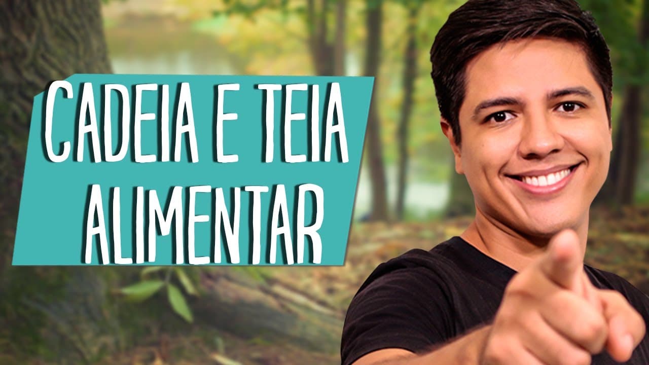 Thumbnail: CADEIA E TEIA ALIMENTAR - Ecologia - Prof. Kennedy Ramos