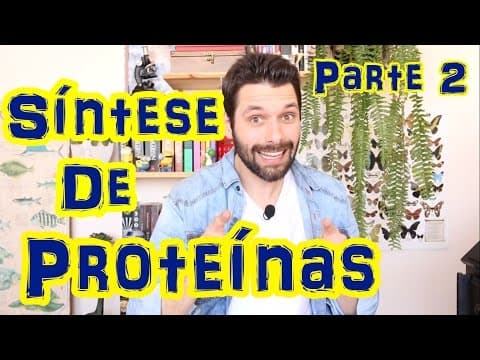 Thumbnail da aula: Síntese Proteica (Parte 2) - Tradução | Prof. Samuel Cunha