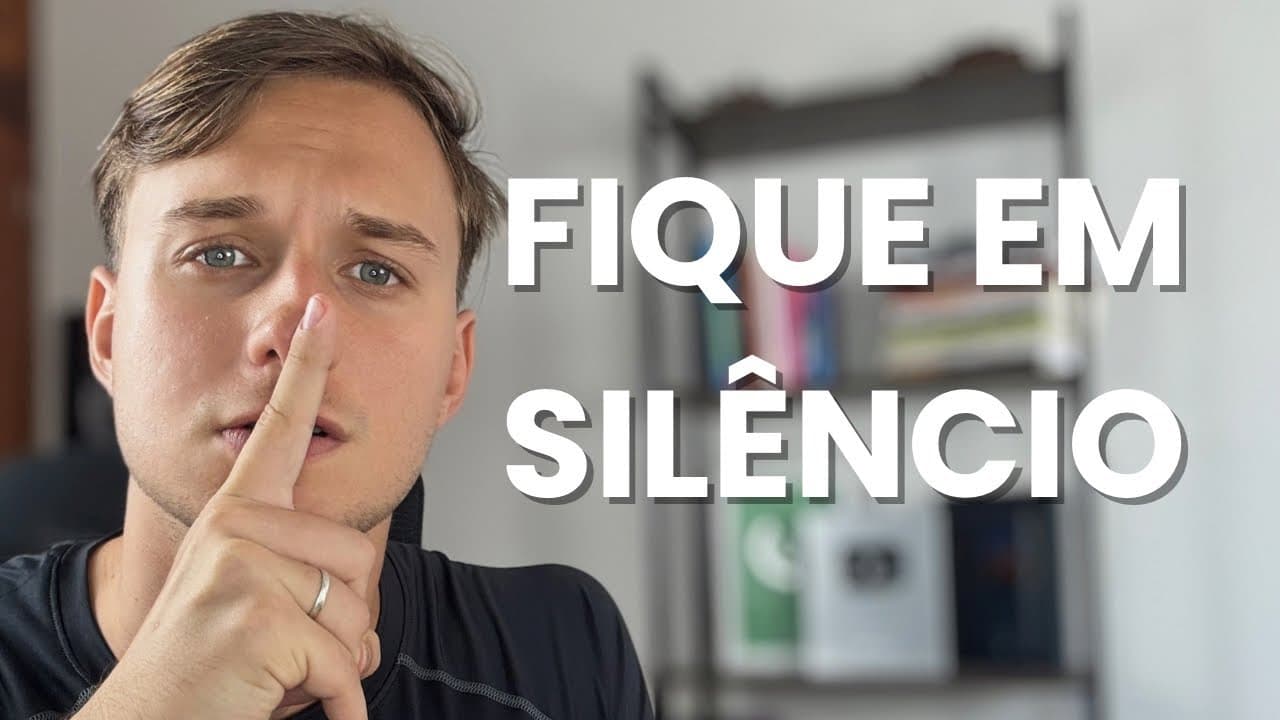 Thumbnail: NÃO CONTE SOBRE SEUS ESTUDOS PARA OUTRAS PESSOAS
