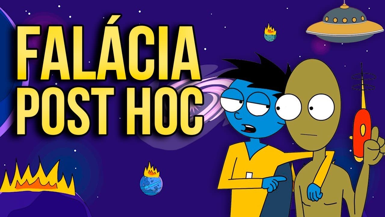Thumbnail: Você consegue salvar o planeta deste argumento? | FALÁCIA POST HOC