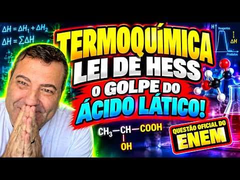 Thumbnail da aula: 💡  ENEM - Glicólise é um processo que ocorre nas células convertendo glicose em piruvato